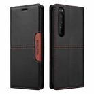 For Sony Xperia 1 II GQUTROBE G01 RFID Anti-theft Leather Phone Case(Black) - 2