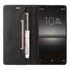 For Sony Xperia 1 II GQUTROBE G01 RFID Anti-theft Leather Phone Case(Black) - 3