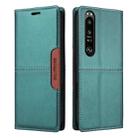 For Sony Xperia 1 III GQUTROBE G01 RFID Anti-theft Leather Phone Case(Green) - 2