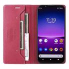 For Sony Xperia 1 IV GQUTROBE G01 RFID Anti-theft Leather Phone Case(Red) - 3