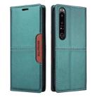 For Sony Xperia 1 IV GQUTROBE G01 RFID Anti-theft Leather Phone Case(Green) - 2