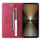 For Sony Xperia 1 VI GQUTROBE G01 RFID Anti-theft Leather Phone Case(Red) - 3