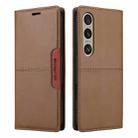 For Sony Xperia 1 VI GQUTROBE G01 RFID Anti-theft Leather Phone Case(Brown) - 2