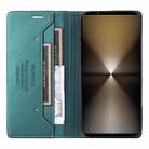 For Sony Xperia 1 VI GQUTROBE G01 RFID Anti-theft Leather Phone Case(Green) - 3