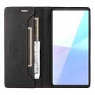 For Sony Xperia 5 VI GQUTROBE G01 RFID Anti-theft Leather Phone Case(Black) - 3