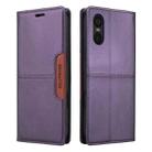 For Sony Xperia 5 VI GQUTROBE G01 RFID Anti-theft Leather Phone Case(Purple) - 2