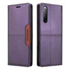 For Sony Xperia 10 II GQUTROBE G01 RFID Anti-theft Leather Phone Case(Purple) - 2