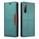 For Sony Xperia 10 II GQUTROBE G01 RFID Anti-theft Leather Phone Case(Green) - 2