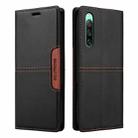 For Sony Xperia 10 IV GQUTROBE G01 RFID Anti-theft Leather Phone Case(Black) - 2