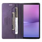 For Sony Xperia 10 V GQUTROBE G01 RFID Anti-theft Leather Phone Case(Purple) - 3