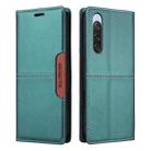 For Sony Xperia 10 V GQUTROBE G01 RFID Anti-theft Leather Phone Case(Green) - 2