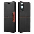 For Sony Xperia 10 VI GQUTROBE G01 RFID Anti-theft Leather Phone Case(Black) - 2