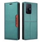 For Xiaomi 11T / 11T Pro GQUTROBE G01 RFID Anti-theft Leather Phone Case(Green) - 2