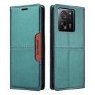 For Xiaomi 13T / 13T Pro GQUTROBE G01 RFID Anti-theft Leather Phone Case(Green) - 2