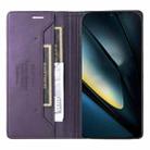 For Xiaomi Poco F6 Pro GQUTROBE G01 RFID Anti-theft Leather Phone Case(Purple) - 3