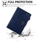 For iPad mini 6 / mini 2024 Hardware Buckle Deformation Holder Smart Leather Tablet Case(Royal Blue) - 2