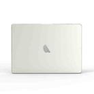 For MacBook Pro 14.2 inch 2024 Crystalline Matte Hardshell Laptop Protective Case(Transparent) - 2