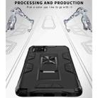 For Samsung Galaxy A81 Soldier Armor Shockproof TPU + PC Magnetic Protective Case with Holder(Black) - 3