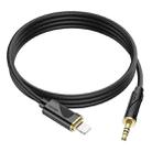 hoco UPA30 8 Pin to 3.5mm Digital Audio Cable(Black) - 2