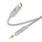 hoco UPA30 Type-C to 3.5mm Digital Audio Conversion Cable(Grey) - 2