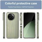 For Xiaomi Civi 4 Pro Candy Series TPU Phone Case(Transparent Grey) - 2