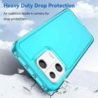 For Xiaomi 13 Candy Series TPU Phone Case(Transparent Blue) - 3