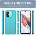 For Xiaomi Poco C55 Candy Series TPU Phone Case(Transparent Blue) - 2