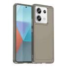 For Xiaomi Poco X6 5G Candy Series TPU Phone Case(Transparent Grey) - 1