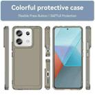 For Xiaomi Poco X6 5G Candy Series TPU Phone Case(Transparent Grey) - 2