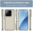 For Xiaomi 15 Candy Series TPU Phone Case(Transparent Grey) - 2