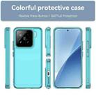 For Xiaomi 15 Candy Series TPU Phone Case(Transparent Blue) - 2