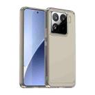 For Xiaomi 15 Pro Candy Series TPU Phone Case(Transparent Grey) - 1