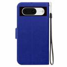 For Google Pixel 8 Ultra-thin Voltage Magnetic Buckle Leather Phone Case(Blue) - 3