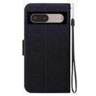 For Google Pixel 7 Pro Ultra-thin Voltage Magnetic Buckle Leather Phone Case(Black) - 3