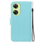 For OnePlus Nord CE 3 Lite / Nord N30 Ultra-thin Voltage Magnetic Buckle Leather Phone Case(Green) - 3