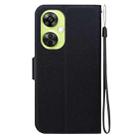 For OnePlus Nord CE 3 Lite / Nord N30 Ultra-thin Voltage Magnetic Buckle Leather Phone Case(Black) - 3