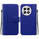 For OnePlus 13 Ultra-thin Voltage Magnetic Buckle Leather Phone Case(Blue) - 1