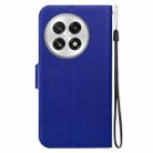 For OnePlus 13 Ultra-thin Voltage Magnetic Buckle Leather Phone Case(Blue) - 3