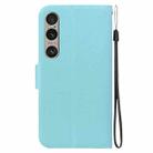 For Sony Xperia 1 VI Ultra-thin Voltage Magnetic Buckle Leather Phone Case(Green) - 3