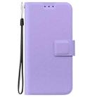 For Nokia C22 Ultra-thin Voltage Magnetic Buckle Leather Phone Case(Purple) - 2