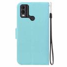For Nokia C22 Ultra-thin Voltage Magnetic Buckle Leather Phone Case(Green) - 3