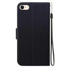For iPhone 7 / 8 / SE 2022 Ultra-thin Voltage Magnetic Buckle Leather Phone Case(Black) - 3