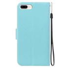 For iPhone 7 Plus / 8 Plus Ultra-thin Voltage Magnetic Buckle Leather Phone Case(Green) - 3