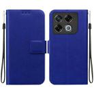 For Infinix GT 20 Pro Ultra-thin Voltage Magnetic Buckle Leather Phone Case(Blue) - 1