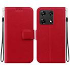 For Infinix Note 30 Pro Ultra-thin Voltage Magnetic Buckle Leather Phone Case(Red) - 1