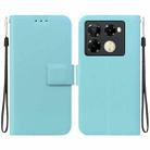 For Infinix Note 40 Pro 4G / 5G Ultra-thin Voltage Magnetic Buckle Leather Phone Case(Green) - 1