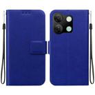 For Infinix Smart 7 HD Ultra-thin Voltage Magnetic Buckle Leather Phone Case(Blue) - 1