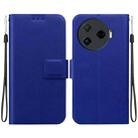 For Tecno Camon 30 4G / 5G Ultra-thin Voltage Magnetic Buckle Leather Phone Case(Blue) - 1