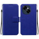 For Tecno Spark Go 1 / Pop 9 Pro Ultra-thin Voltage Magnetic Buckle Leather Phone Case(Blue) - 1