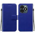 For Tecno Spark Go 2024 / Spark 20 Ultra-thin Voltage Magnetic Buckle Leather Phone Case(Blue) - 1